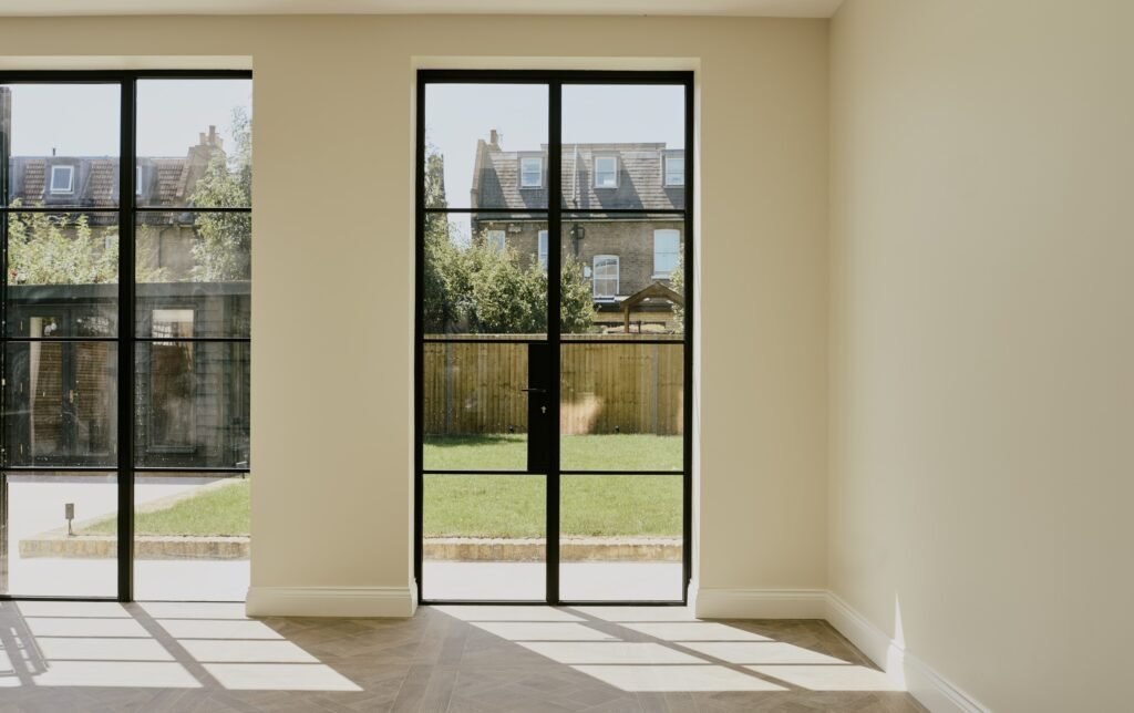 Large Doors with Light coming through
